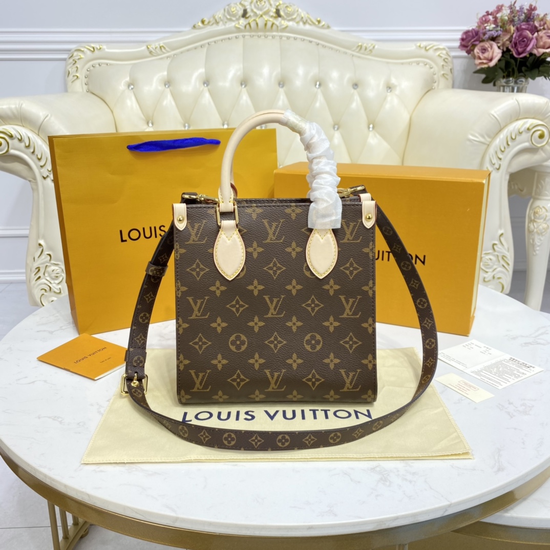 Louis Vuitton SAC PLAT BB Handbag Monogram M45847